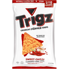 Trigz Crunchy Popped Corn Maize Snack - Sweet Chilli
